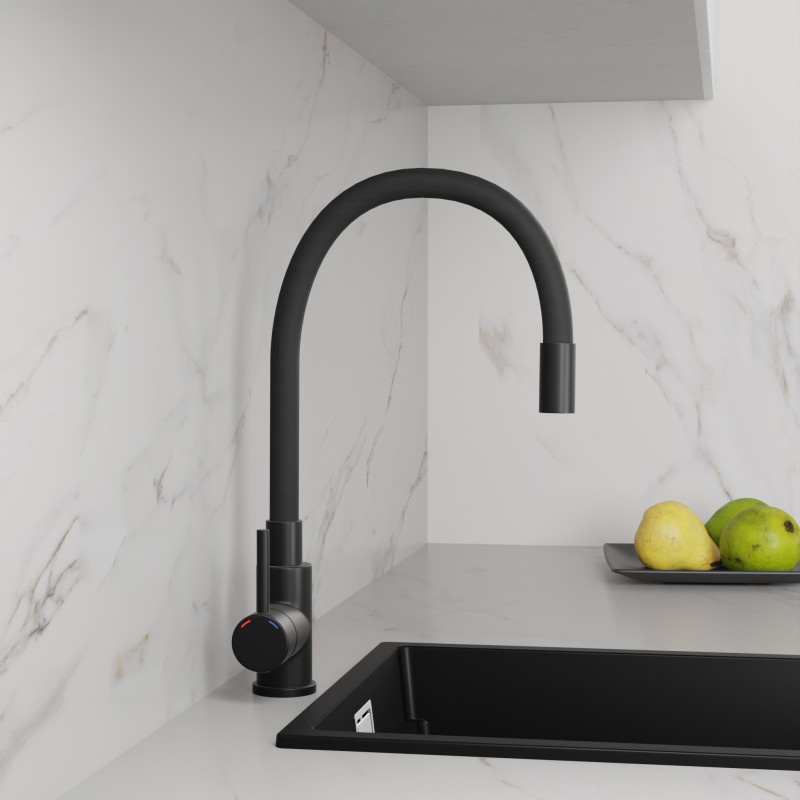 Diamond 517 Flex - Robinet cuisine avec bec flexible