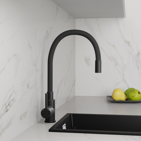 Diamond 517 Flex - Robinet cuisine avec bec flexible